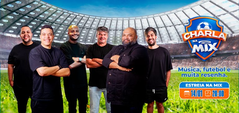 Charla Podcast chega ao dial e ganha programa diário na Mix Rio FM