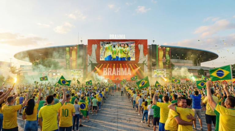 Ambev lança Arena Nº1 e estrutura watch party nacional para a Copa de 2026
