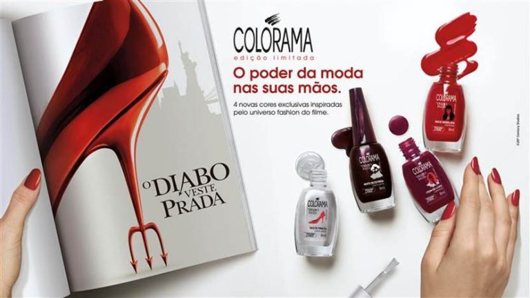 Colorama leva “O Diabo Veste Prada” para as unhas