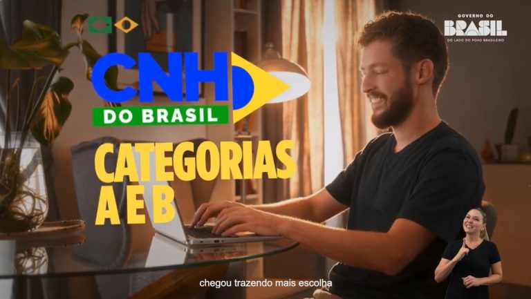 “A CNH do Brasil tá habilitada.”