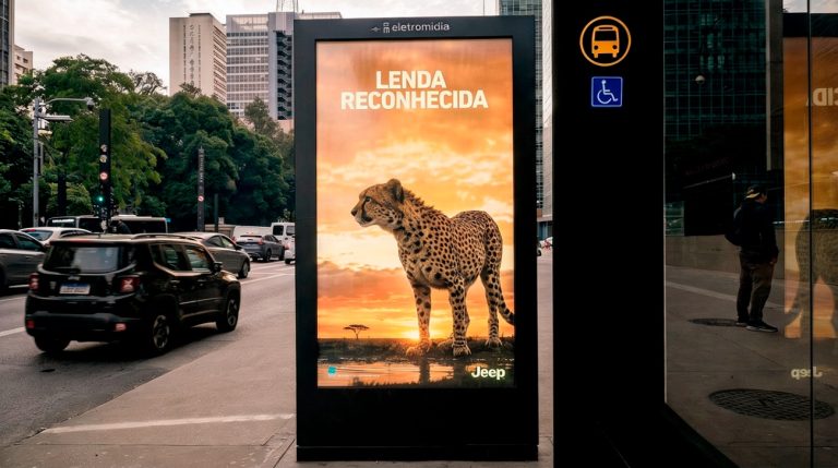 Jeep leva conceito de “lenda” para o OOH