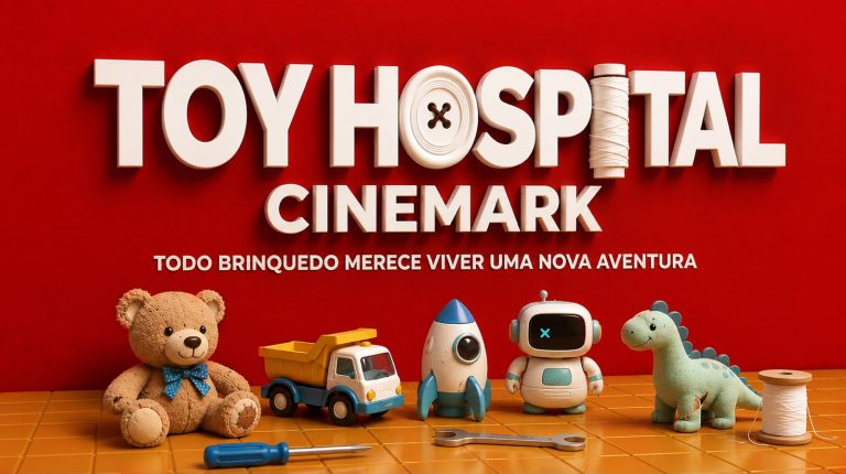 Cinemark transforma brinquedos em pacientes de Toy Story 5
