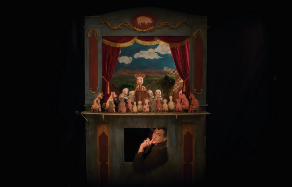 Audible leva Orwell ao teatro de marionetes em ação para “A Revolução dos Bichos”