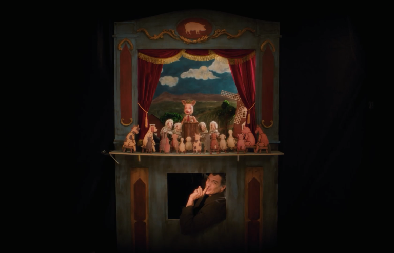Audible leva Orwell ao teatro de marionetes em ação para “A Revolução dos Bichos”