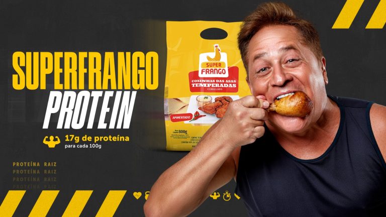 Com Leonardo, SuperFrango brinca com febre dos produtos proteicos