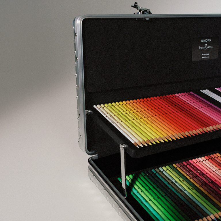 RIMOWA e Faber-Castell transformam criatividade em objeto de design