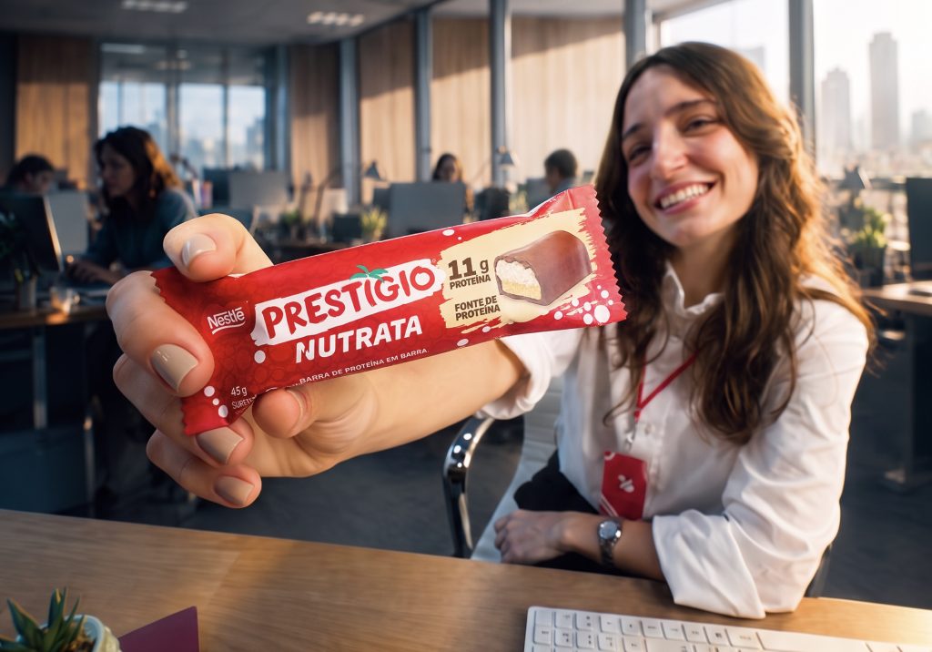 Nutrata apresenta Prestígio proteico em diferentes momentos da rotina