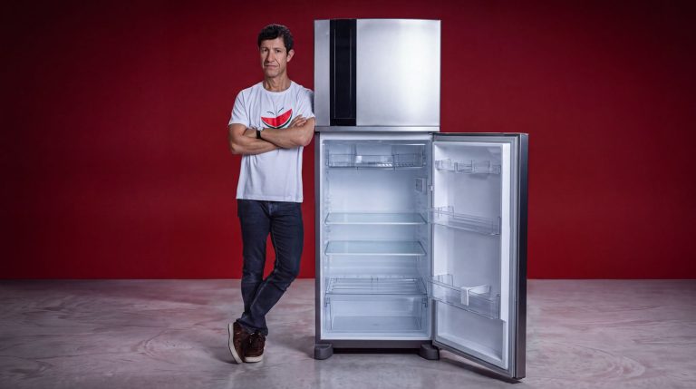 Fabiano Augusto troca a venda de geladeiras pelo combate à fome por Banco de Alimentos