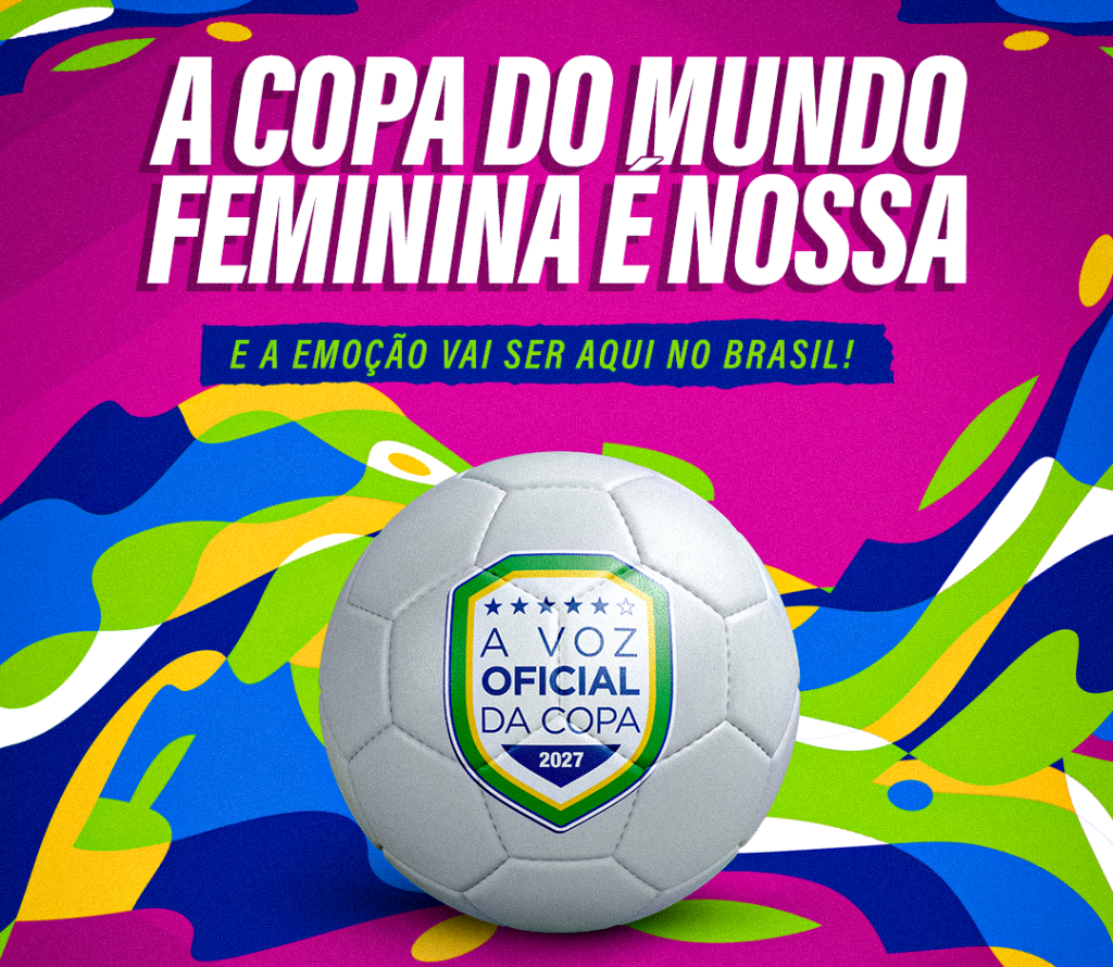 Band fecha com a FIFA e transmitirá Copa do Mundo Feminina de 2027 no rádio